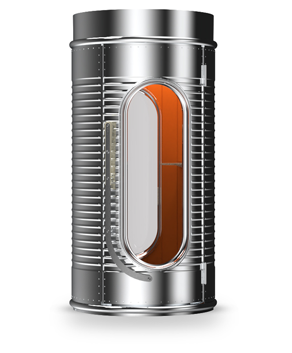 CAN.ONE Aluminiun Polished